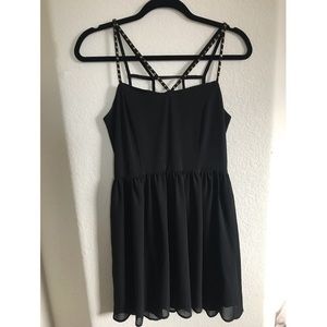 Strappy Little Black Dress